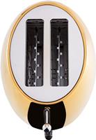 photo BUGATTI-Romeo-Toaster, 7 Toasting Levels, 4 Functions-Tongs not included-870-1035W-Yellow Gold 3